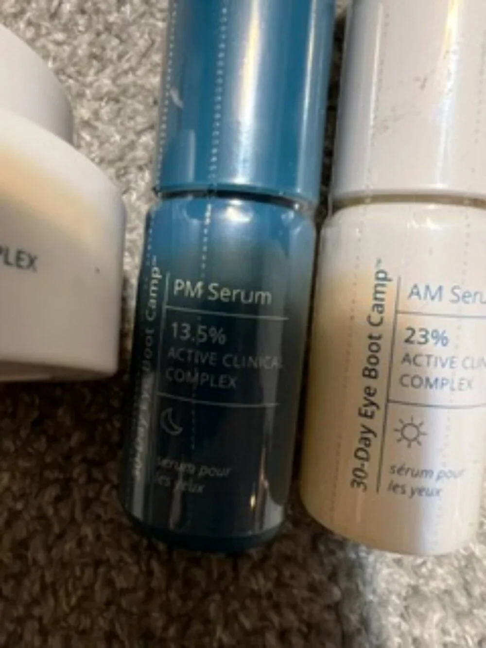 NWOB Skinn 30-Day Eye Boot Camp inc. AM/PM Cream, plus AM & PM Serums